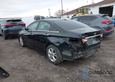 2012 Hyundai Sonata Limited z USA, uszkodzony, nr VIN 5NPEC4AC2CH362951